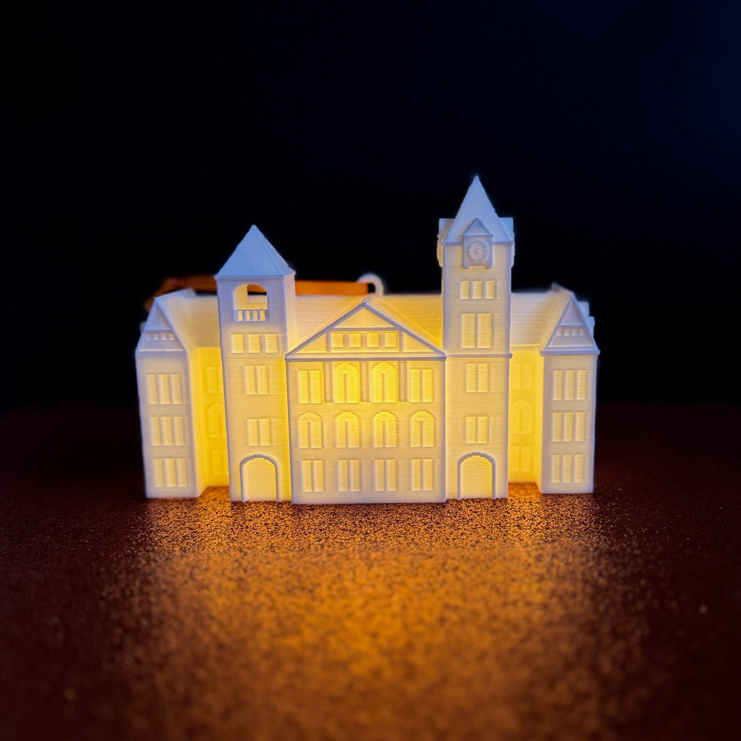 The Auburn University ornament featuring Samford Hall.