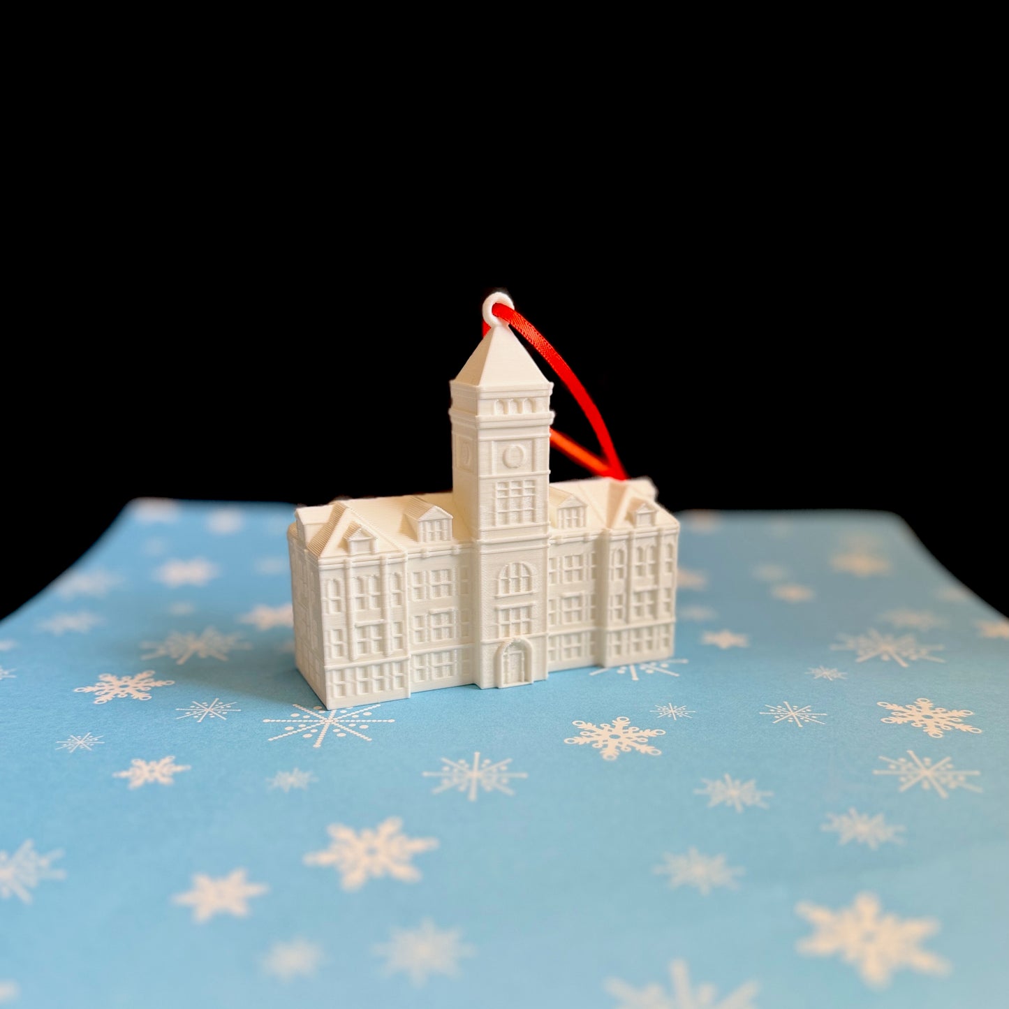 The Clemson ornament, designed in honor of Tillman Hall.