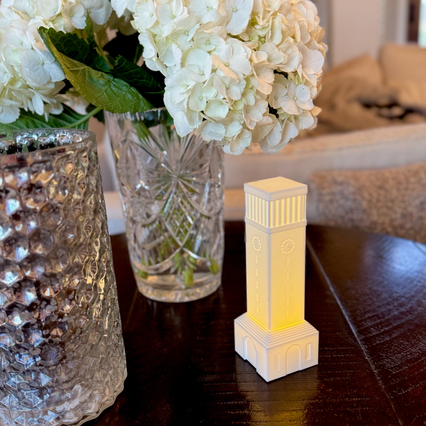 The Texas Aggie graduation keepsake, used as home decor and shown in a dorm room.