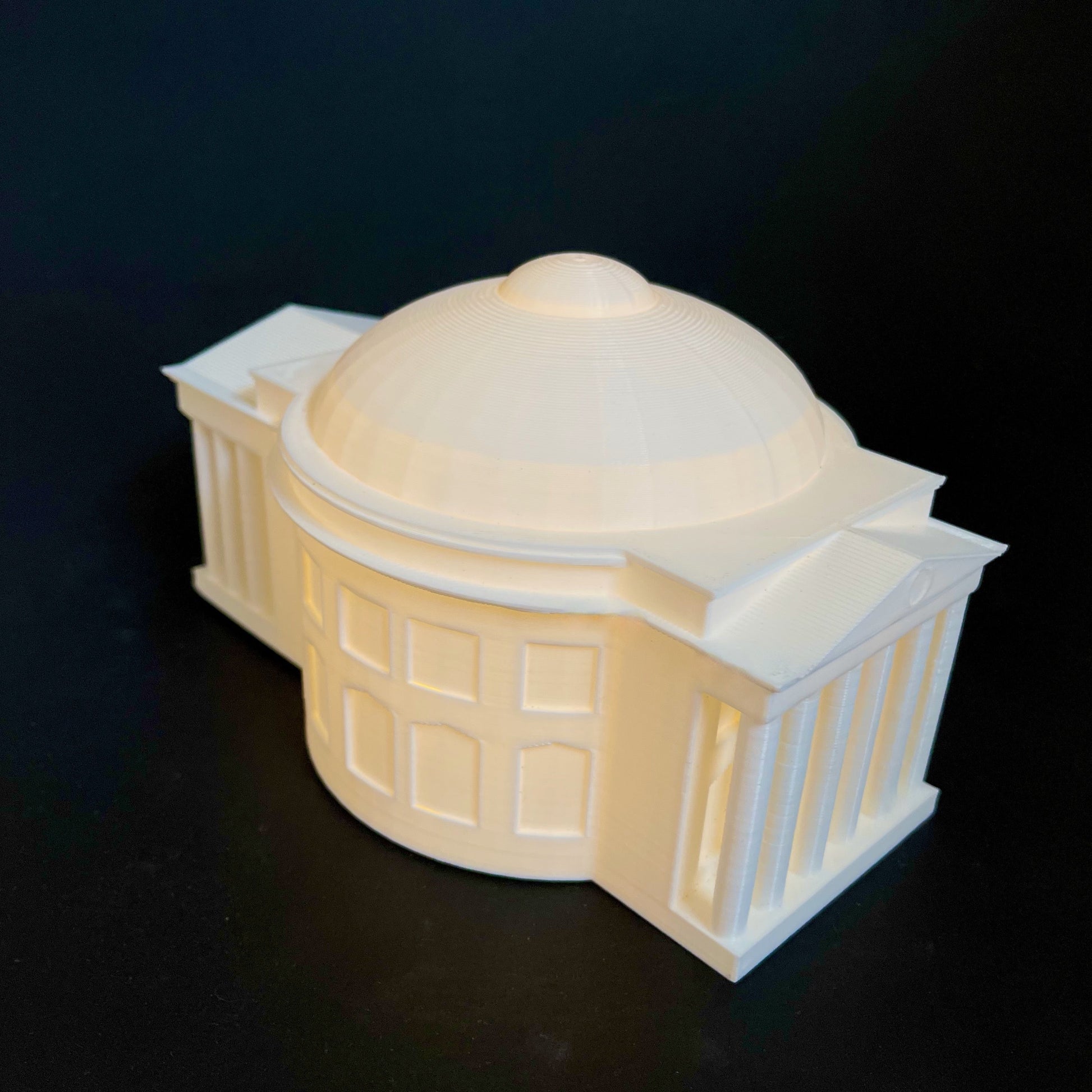 The UVA Rotunda decoration, shown in detail.