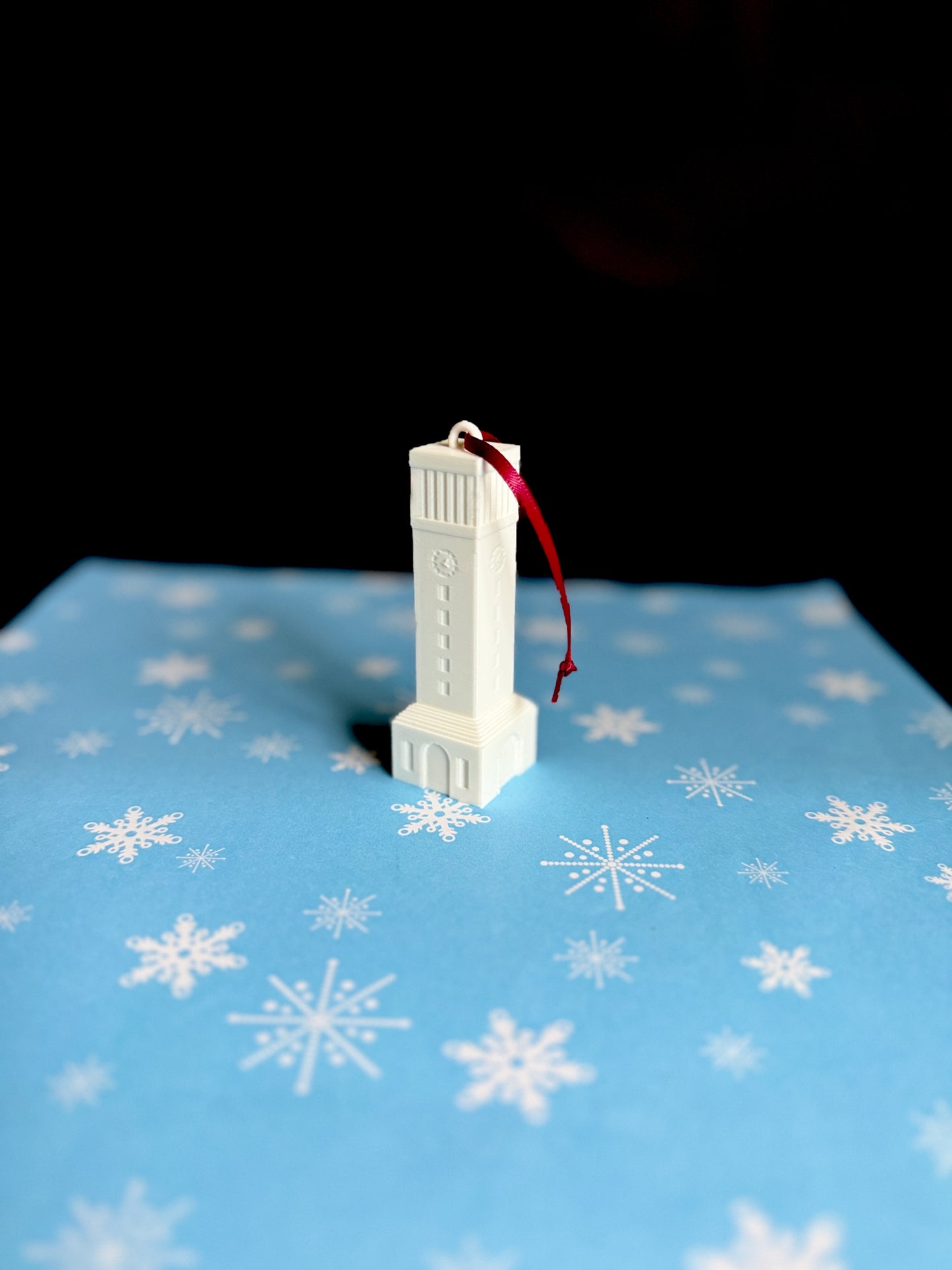 Albritton tower A&M ornament for Aggie alumni.