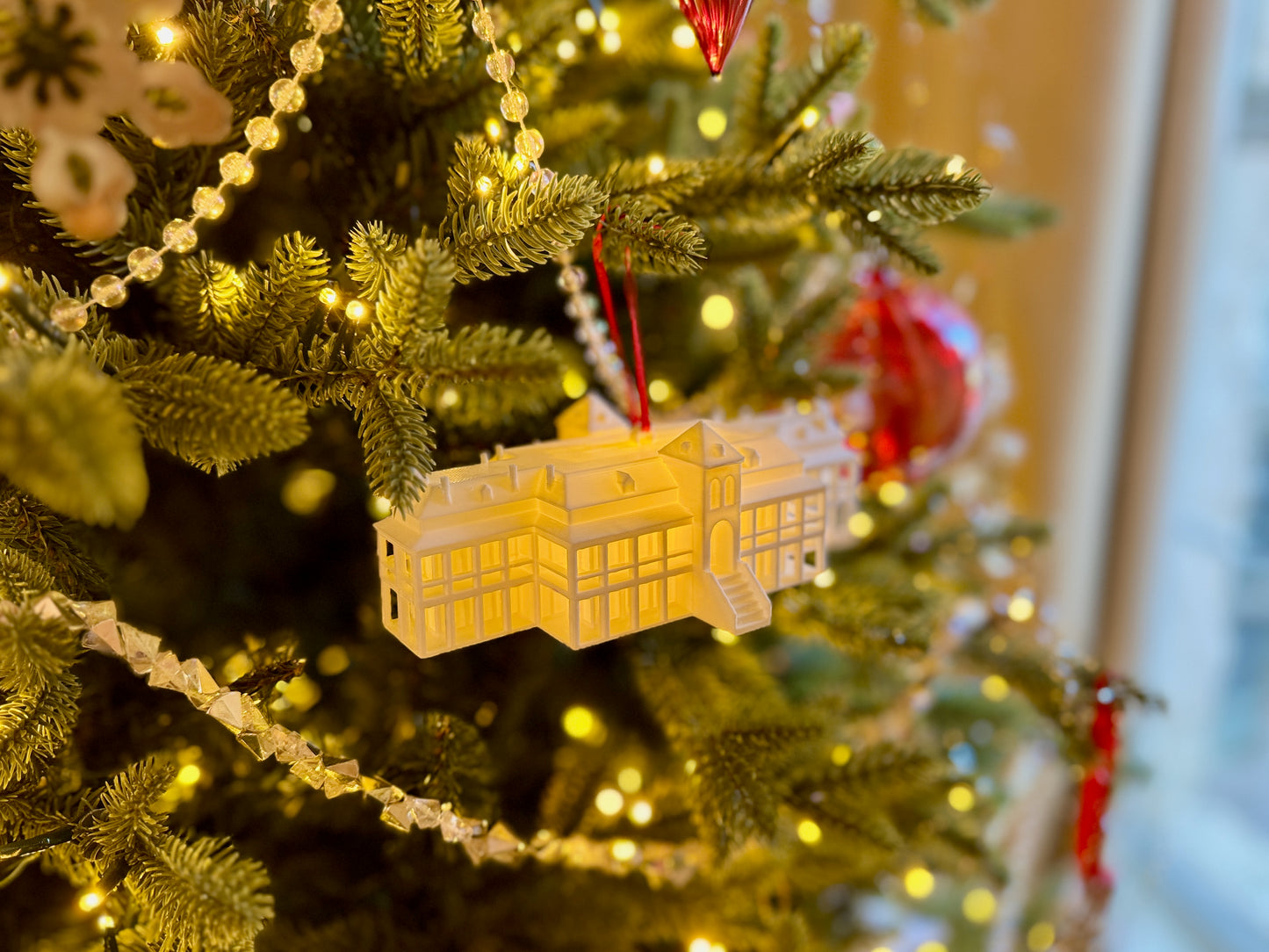 Arizona Wildcats ornament featuring Old Main.