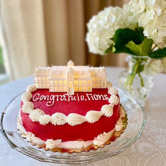 The Arizona cake topper, shown on a University of Arizona graduation cake.