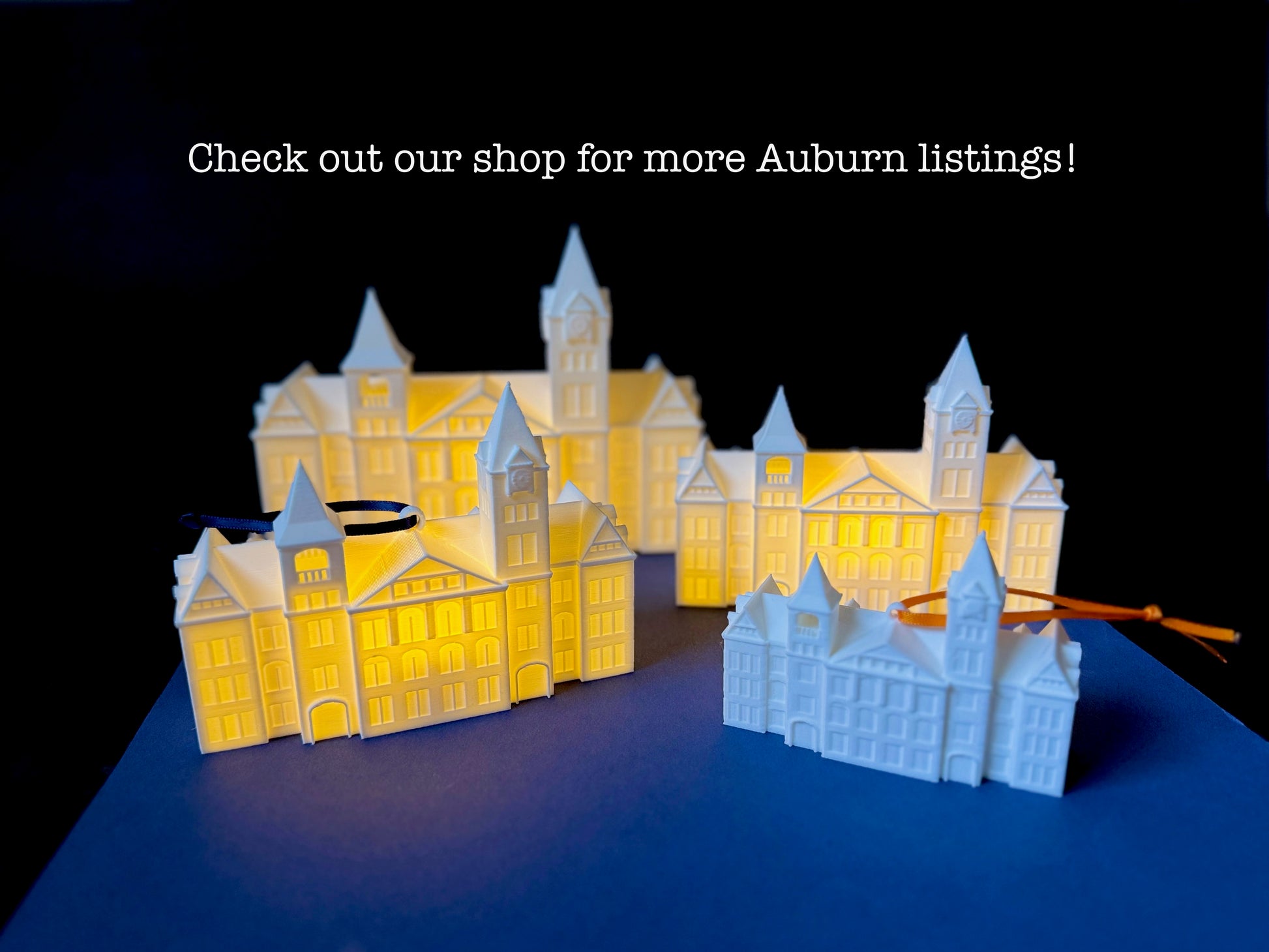 The Auburn gift collection, designed as Samford Hall.