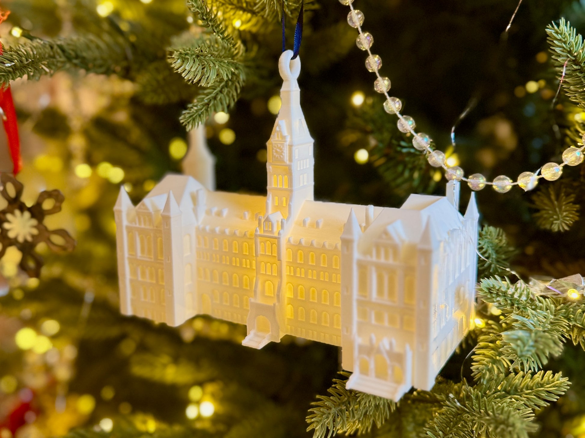 Georgetown ornaments for alumni and students.