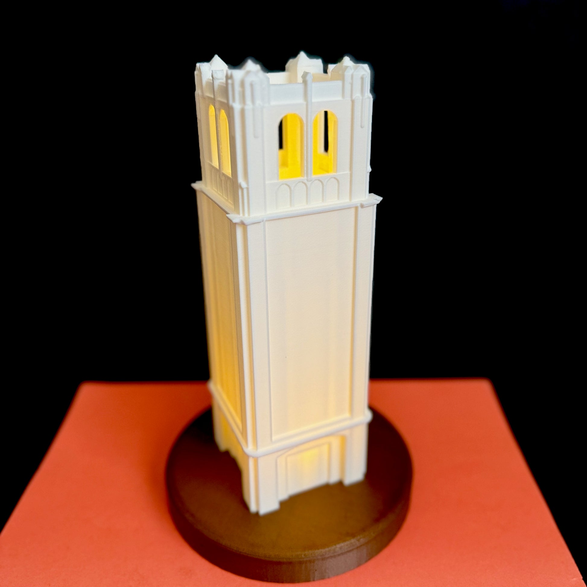 The University of Florida light, designed in honor of the Century Tower.