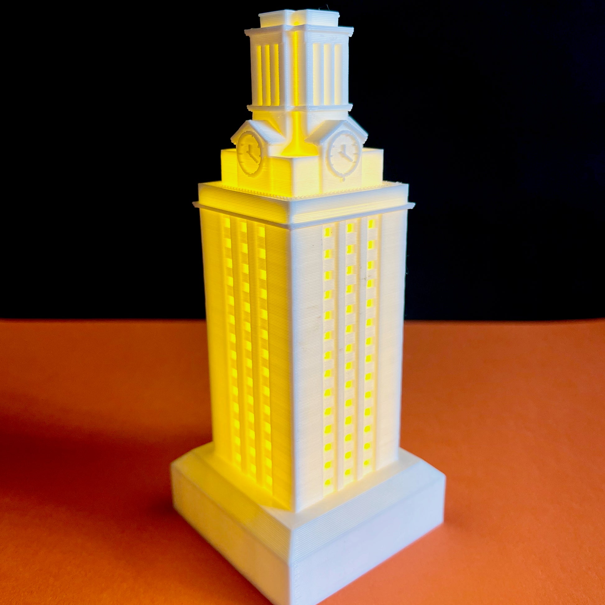 The smaller UT Austin figurine.