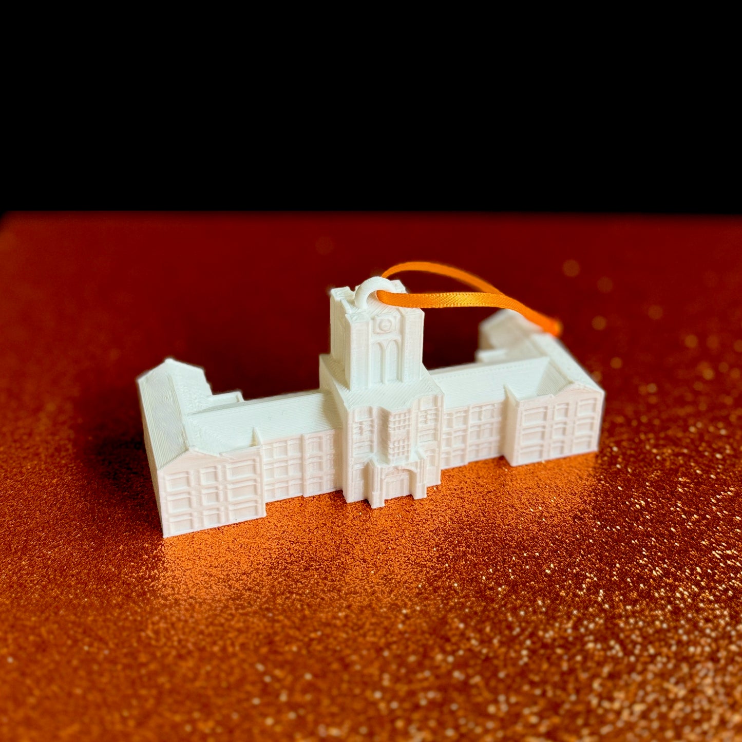 The University of Tennessee ornament depicting the Ayers Hall campus building.