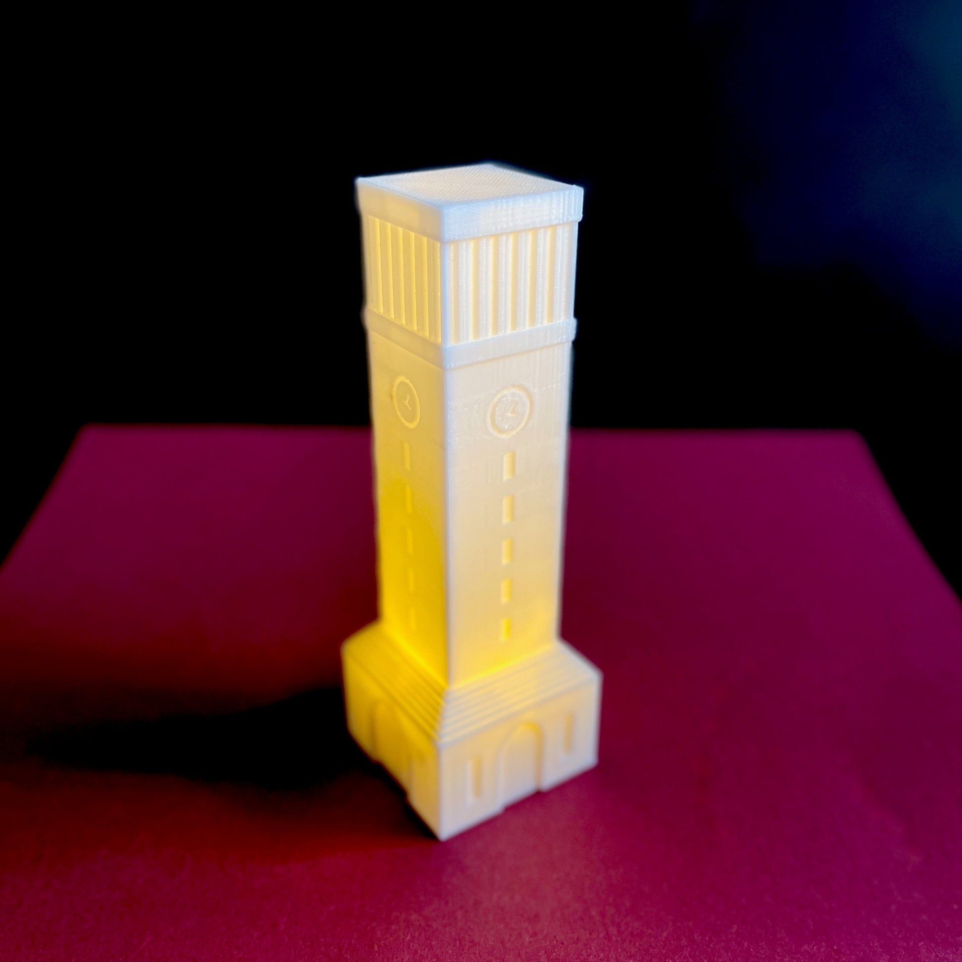 Detailed view of the Texas A&M campus light.