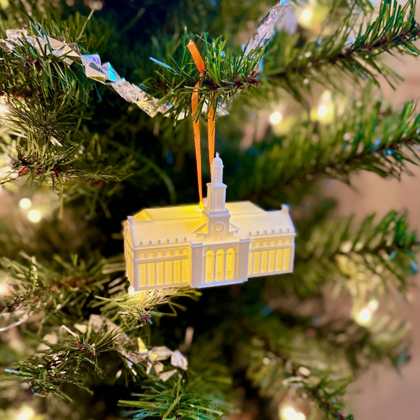 Oklahoma State University Edmon Low Library LED Ornament – Graduation, Alumni, and Holiday Gift