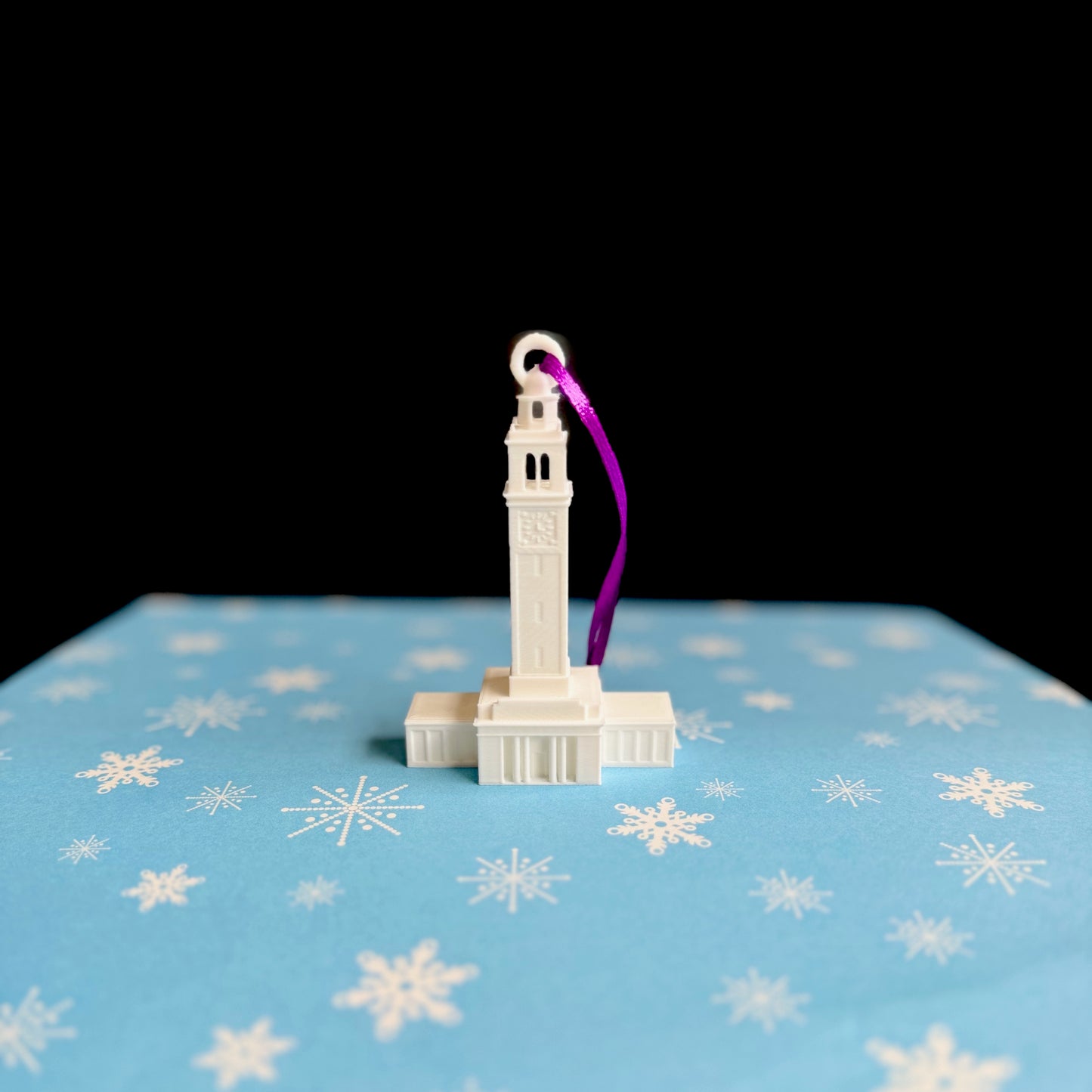 LSU Tigers Ornament, Memorial Tower Baton Rouge