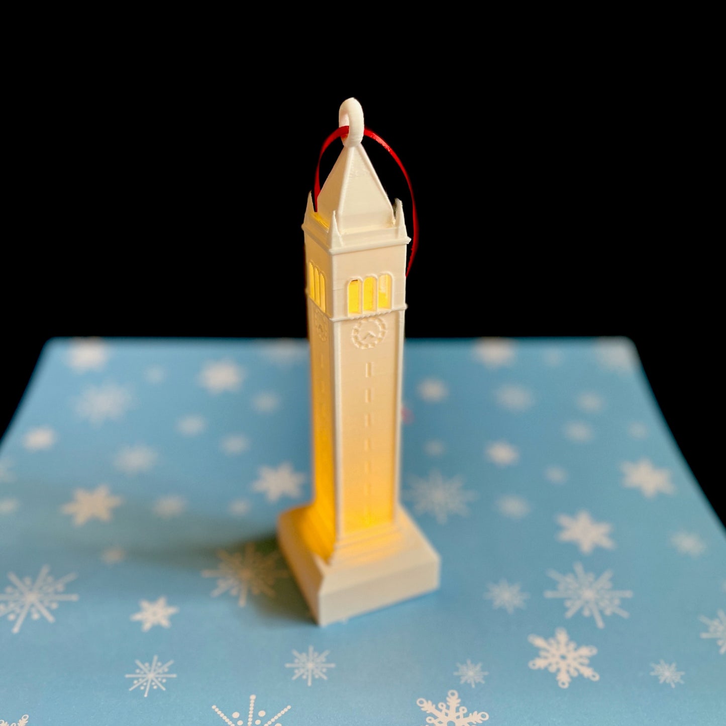 Lighted Berkeley Campanile Ornament