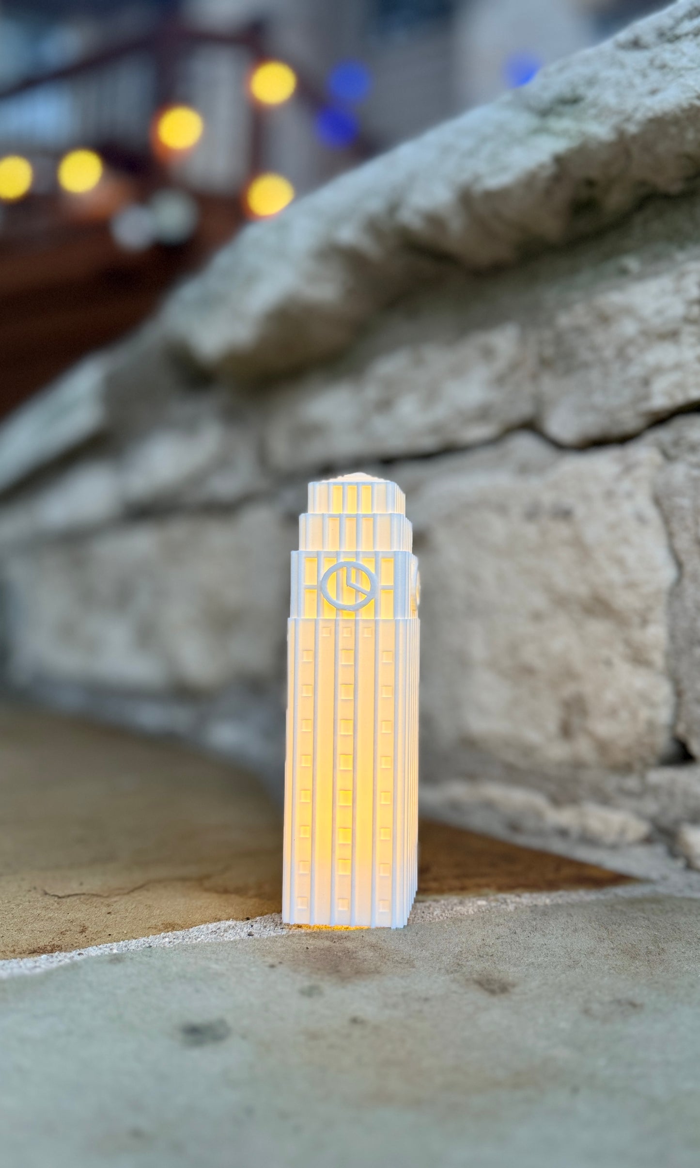 University of Michigan Alumni Gift figurine of Burton Tower.