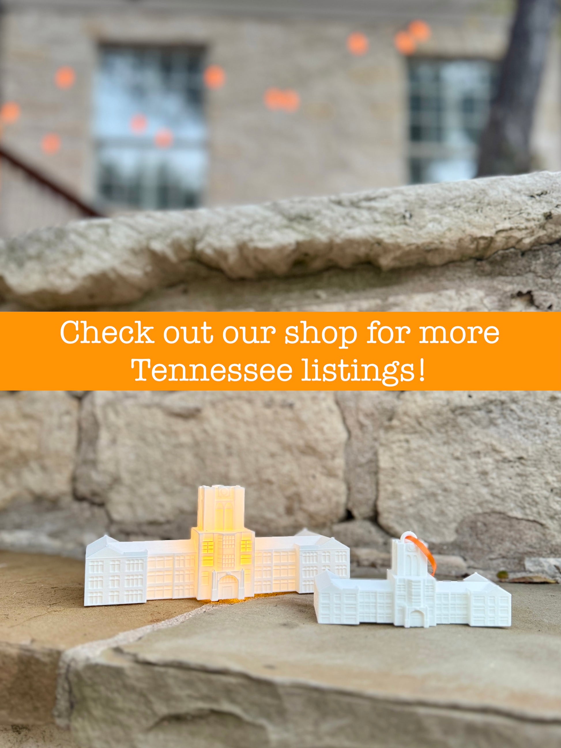 University of Tennessee Gift Ideas shown at an outdoor wedding.