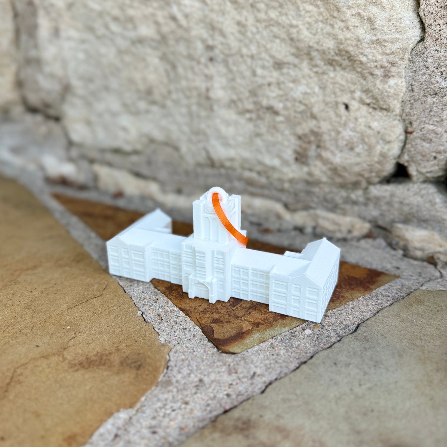 The Volunteers ornament of Ayres Hall.