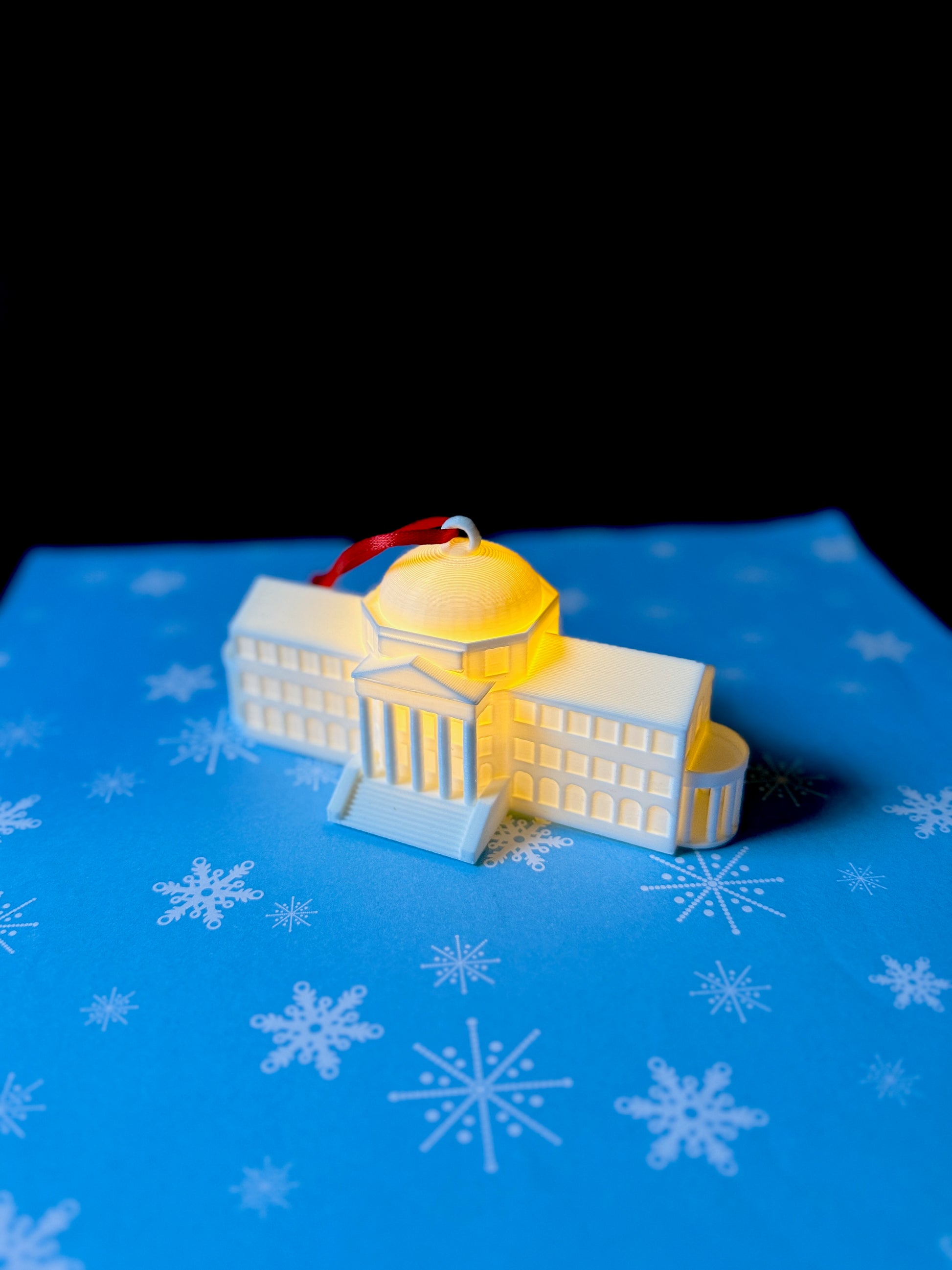 The college ornament for SMU fans.