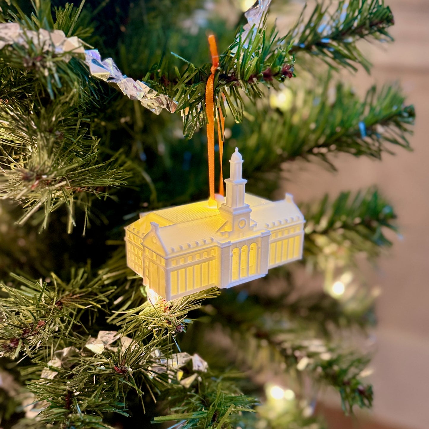 Oklahoma State University Edmon Low Library LED Ornament – Graduation, Alumni, and Holiday Gift