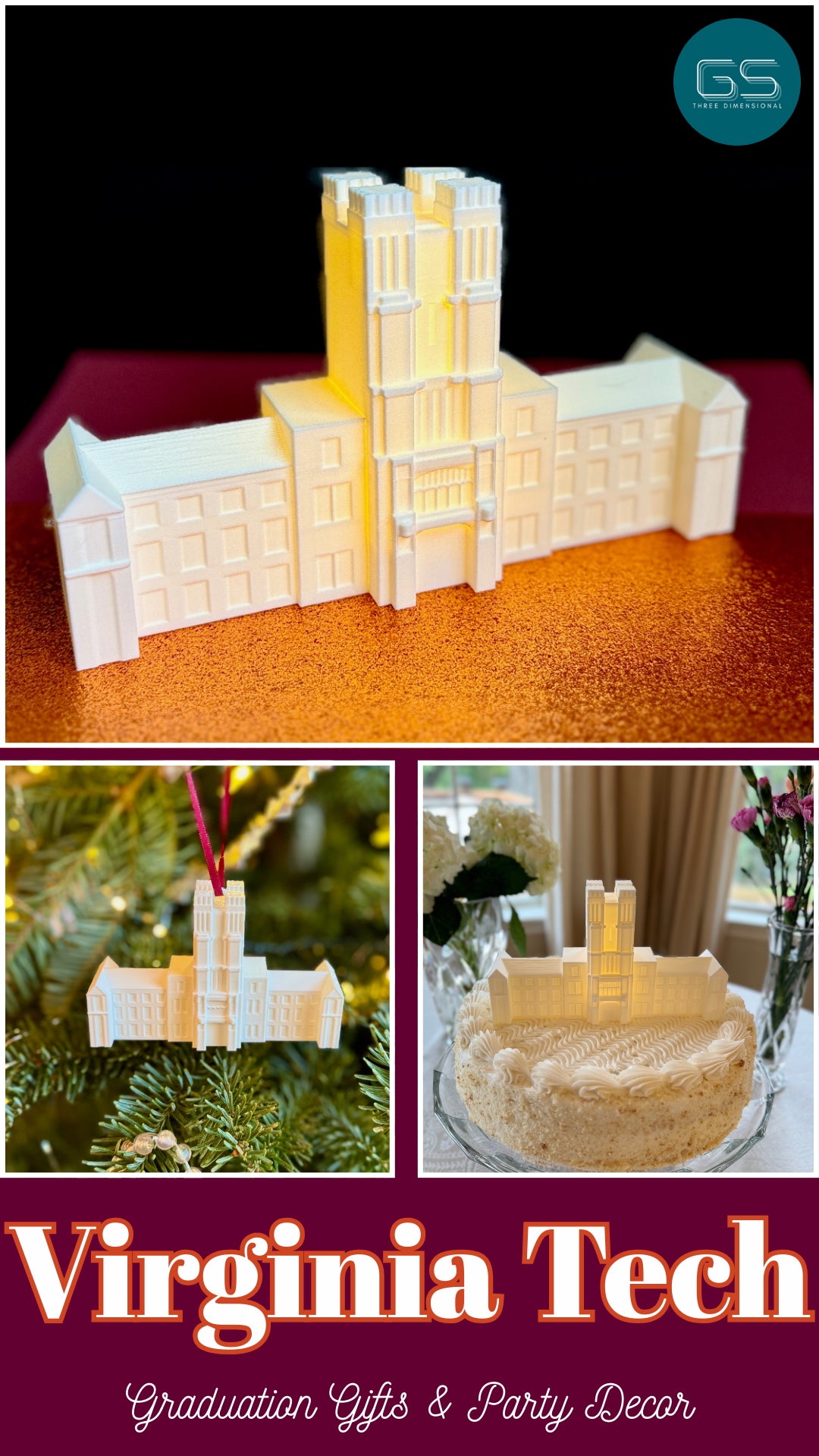 Virginia Tech graduation and alumni gift ideas.